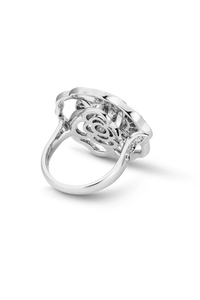 BOUTON DE CAMÉLIA RING