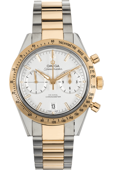 Speedmaster &#39;57 Yellow Gold and Stainless Steel Automatic