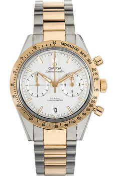 Speedmaster &#39;57 Yellow Gold and Stainless Steel Automatic