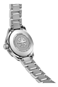 Aquaracer Quartz MOP Diamond Dial Steel Watch