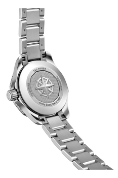 Aquaracer Quartz MOP Diamond Dial Steel Watch