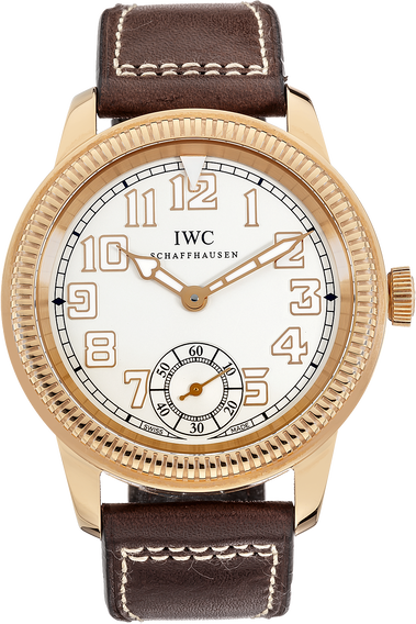 Vintage Pilot&#39;s Hand Wound Rose Gold Manual