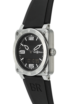 BR03 Aviation Stainless Steel Quartz