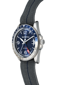 BR V2-93 GMT Stainless Steel Automatic