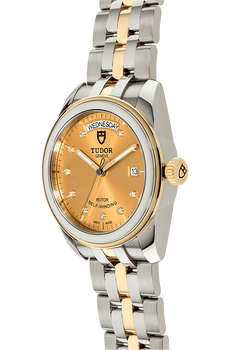 Glamour Day-Date Yellow Gold and Stainless Steel Automatic