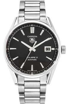 Carrera Calibre 5 Stainless Steel Automatic