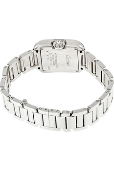 Tank Anglaise White Gold Quartz