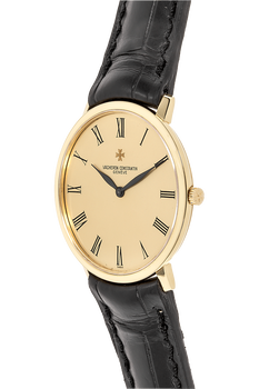 Patrimony Circa 1980s Yellow Gold Manual