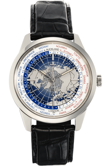 Geophysic Universal Time Stainless Steel Automatic