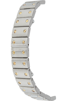 Santos Galbee Yellow Gold and Stainless Steel Automatic