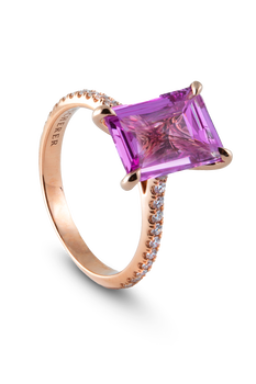 Solitaire Joy Color Ring 3.29ct
