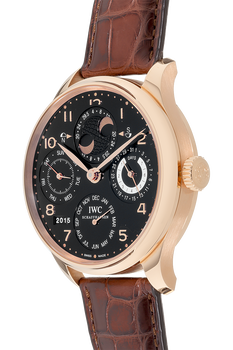Portuguese Perpetual Calendar Rose Gold Automatic
