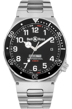 Pre Owned Bell Ross Hydromax Professional Stainless Steel Quartz