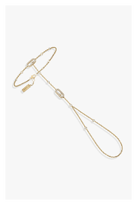Move Uno Hand Bracelet in Yellow Gold