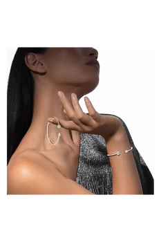 My Twin Skinny Bangle in Yellow Gold Size M