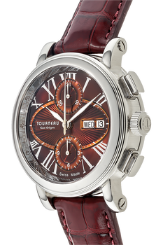 Gotham Classic Duograph Stainless Steel Automatic