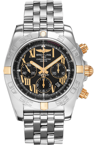 Pre Owned Breitling Chronomat B01 Rose Gold and Stainless Steel Automatic