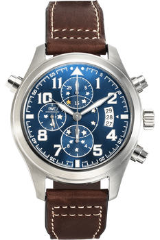 Pilot&#39;s Double Chronograph Le Petit Prince Stainless Steel Automatic