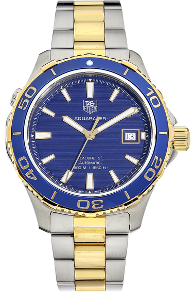 Pre Owned TAG Heuer Aquaracer Calibre 5 Automatic WAK2120