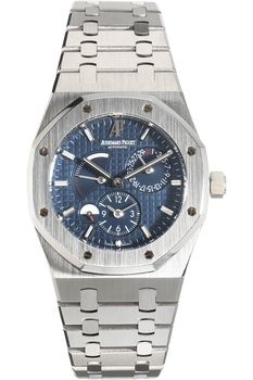 Royal Oak Dual Time Stainless Steel Automatic