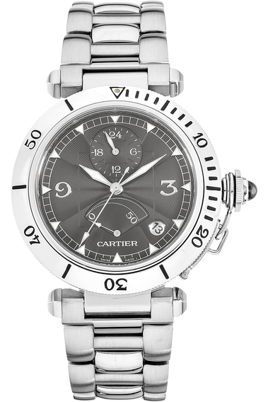 Pre-Owned Cartier Pasha GMT Power Reserve (W3105055)