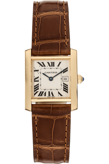 Tank Francaise Yellow Gold Quartz