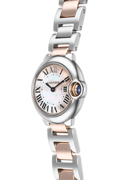 Ballon Bleu Rose Gold and Stainless Steel Quartz