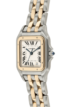 Panthere Yellow Gold and Stainless Steel Quartz