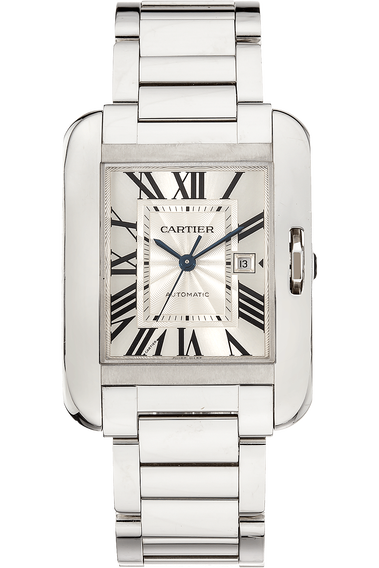 Tank Anglaise White Gold Automatic