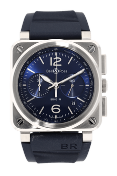 BR-03 Chrono Stainless Steel Automatic