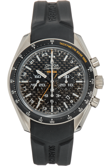 Speedmaster HB-SIA Co-Axial GMT Chronograph Titanium Automatic