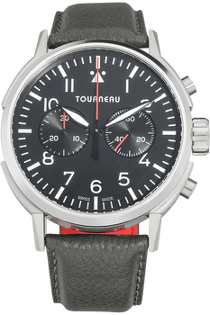 TNY 44mm Chronograph Aviator in Stainless Steel