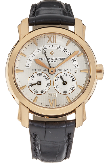 Malte Retrograde Perpetual Calendar Rose Gold Automatic