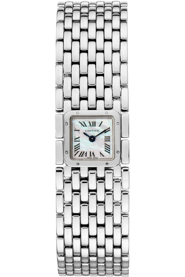 Panthere Ruban Stainless Steel Quartz