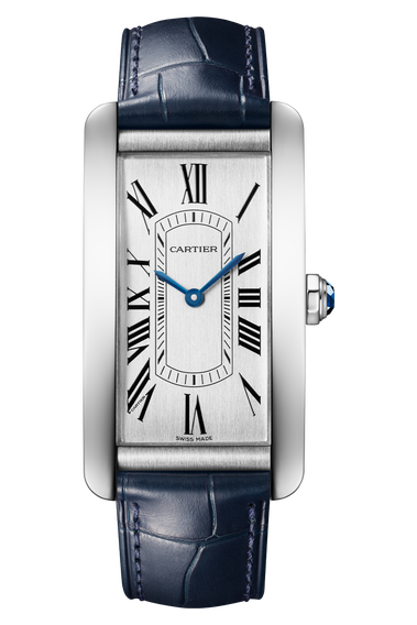 Cartier tank americaine stainless steel clearance
