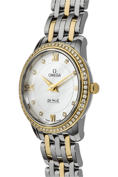 De Ville Prestige Yellow Gold and Stainless Steel Quartz
