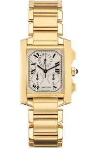 Tank Francaise Chronograph Yellow Gold Quartz