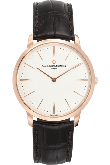 Patrimony Grand Taille Rose Gold Manual