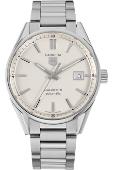 Carrera Calibre 5 Stainless Steel Automatic