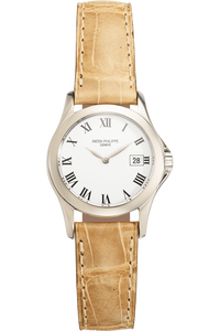 Calatrava Reference 4906 White Gold Quartz