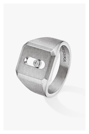 Move Titanium Natural Signet Ring