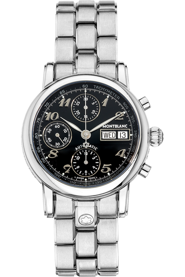 Pre Owned Montblanc Star Chronograph Stainless Steel Automatic