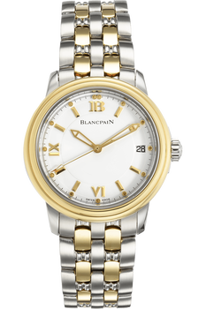 Leman Ultra Slim Yellow Gold and Stainless Steel Automatic