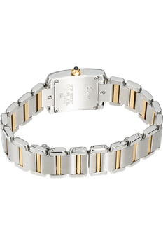 Tank Francaise Yellow Gold and Stainless Steel Quartz
