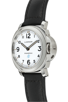 Luminor Base Logo Stainless Steel Manual