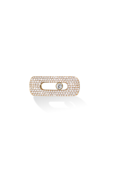 My Move Pav&eacute; Motif in Pink Gold