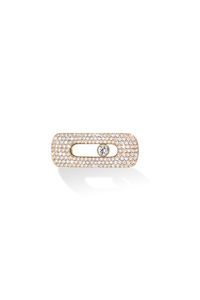 Motif My Move Configurable in pavé pink gold