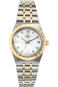 Tudor Royal Yellow Gold and Stainless Steel Automatic
