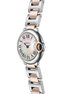 Ballon Bleu Rose Gold and Stainless Steel Quartz