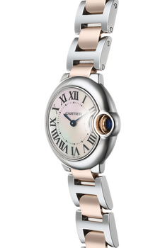 Ballon Bleu Rose Gold and Stainless Steel Quartz